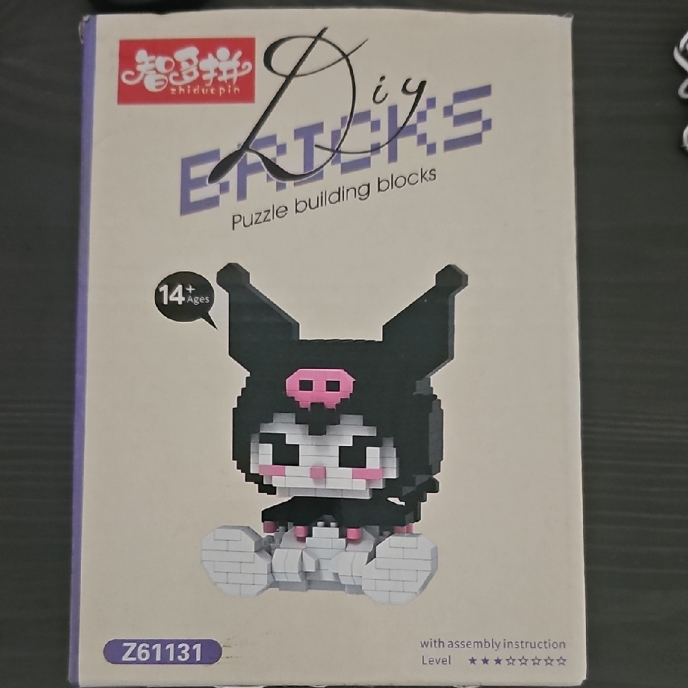 Sanrio Bricks Building Lego Kuromi